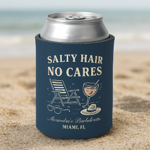 Coastal Breeze Last Toast Bachelorette Can Cooler