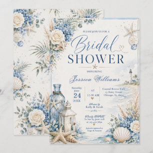 Coastal Bridal Shower Invitation