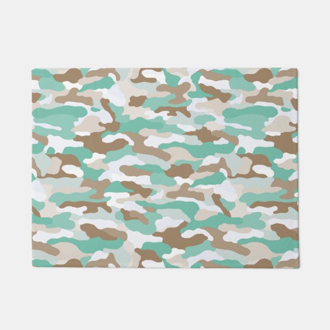 Coastal Camouflage Doormat (Front)