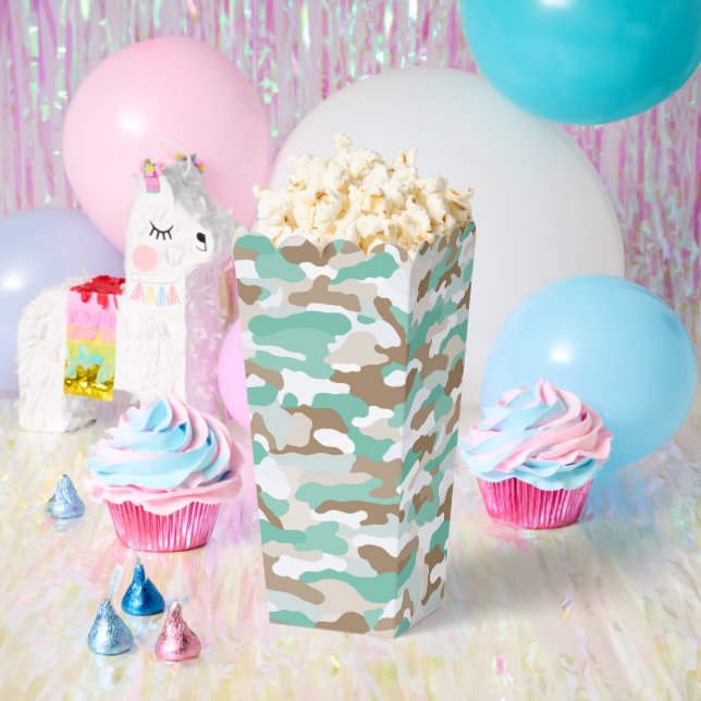 Coastal Camouflage Favour Box (Party)