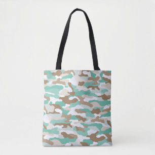Coastal Camouflage Tote Bag