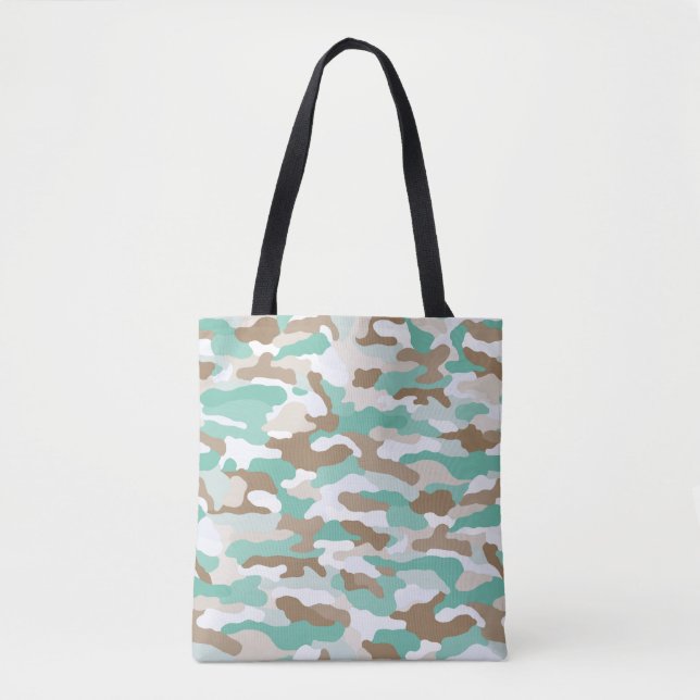 Coastal Camouflage Tote Bag (Front)