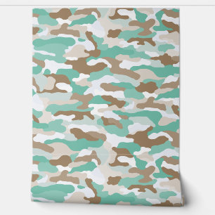 Coastal Camouflage Wallpaper