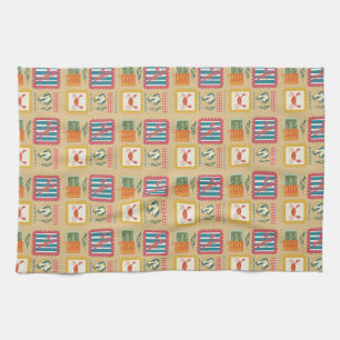 Coastal Catch Kitchen Tea Towel