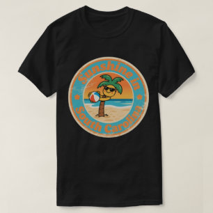 Coastal Charm_ South Carolina Palmetto Vintage  T-Shirt