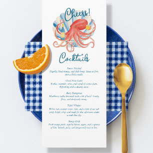 Coastal Cheers Cocktail Party Menu