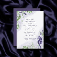 Coastal Chic | Purple and Lime Green Bridal Shower