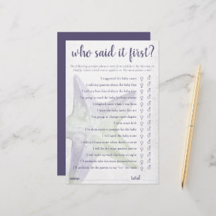 Coastal Chic   Purple Starfish Who Said First Game