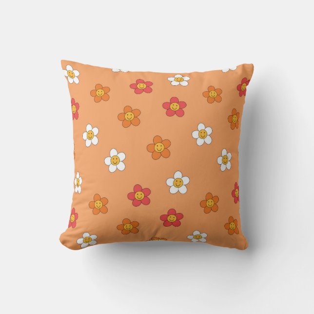 Coastal Chic Throw Pillow (Front)