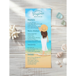 Coastal Chic Virginia Beach House Rental Guest  Menu