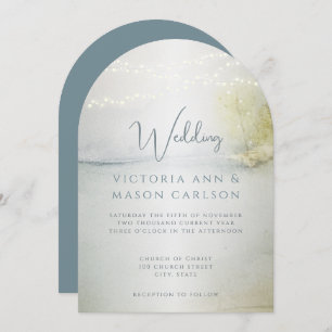 Coastal Chic Wedding Invitations