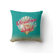 Coastal Christmas at the Beach Sand and Seashell