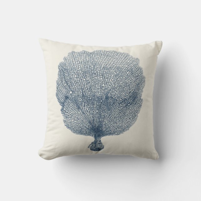 Coastal Collection in Indigo VI Cushion (Front)