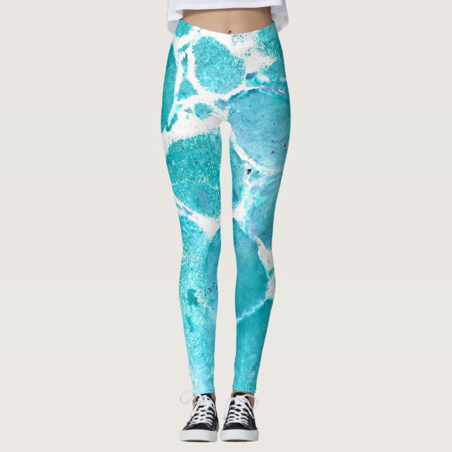 Coastal Comfort Yoga Pants (Front)