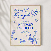 Coastal Cowgirl Bachelorette Downloadable Welcome