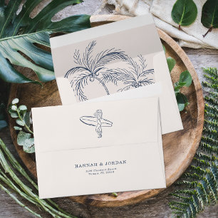 Coastal Cowgirl Bachelorette  Envelope