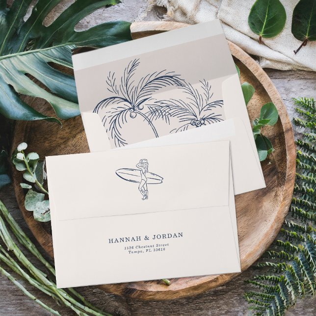 Coastal Cowgirl Bachelorette  Envelope (Creator Uploaded)