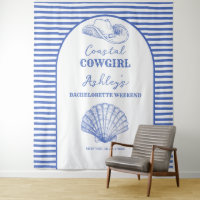 Coastal Cowgirl Bachelorette party decor printed