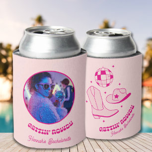 Coastal Cowgirl Bachelorette Party Favour Can Cooler