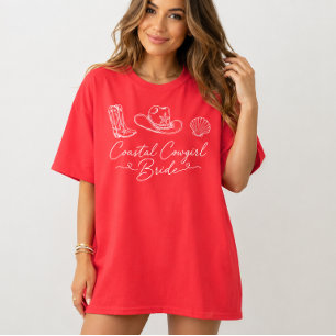 Coastal Cowgirl Bachelorette T-Shirt