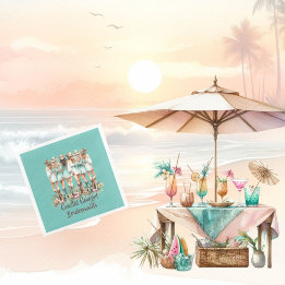 Coastal Cowgirl Bridesmaids Napkin