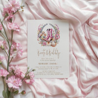 Coastal Cowgirl Pink Boots Bridal Shower