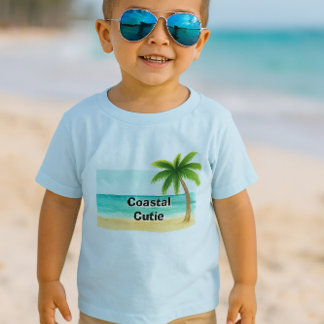 Coastal Cutie Beach Baby T-Shirt