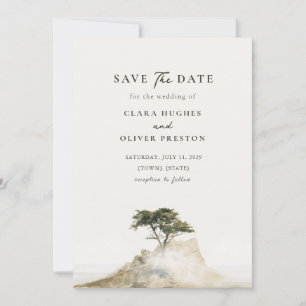 Coastal Cypress Sea Mist Destination Wedding Save The Date