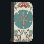 Coastal Damask I Samsung S4 Wallet Case<br><div class="desc">Marine Life</div>