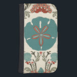 Coastal Damask I Samsung S4 Wallet Case<br><div class="desc">Marine Life</div>