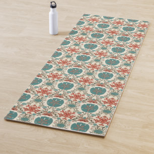 Coastal Damask I Yoga Mat