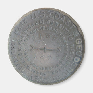 Coastal Divide Benchmark Magnet