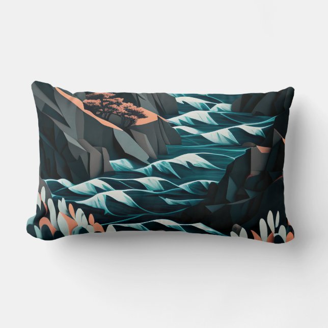 Coastal Energy Lumbar Cushion (Front)
