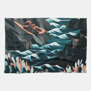 Coastal Energy Tea Towel