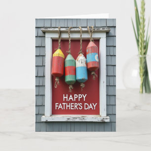 Coastal Fathers Day Decor Card