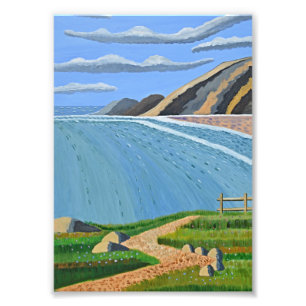 Coastal Footpath Photo Print