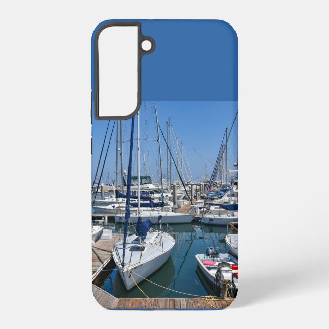 Coastal Galaxy Case White Yachts (Back)