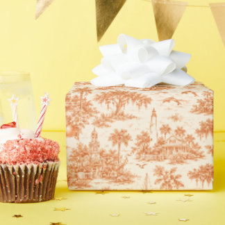 Coastal Georgia Toile Wrapping Paper