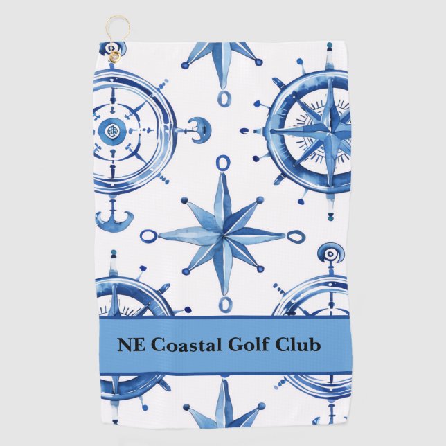 Coastal Golf Tournament Towel (Front)