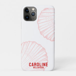 Coastal granddaughter nautical pink seashell Case-Mate iPhone case