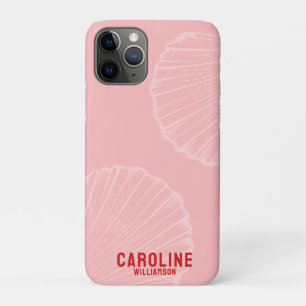 Coastal granddaughter nautical pink seashell Case-Mate iPhone case