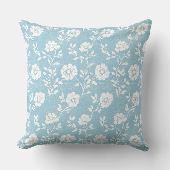 Coastal Granddaughter Throw Pillow (Front)
