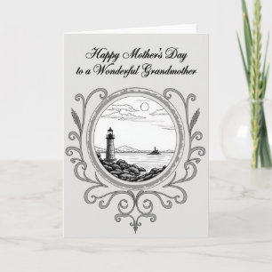 Coastal Grandmothers Day Card