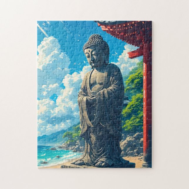 Coastal Guardian Jigsaw Puzzle (Vertical)