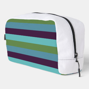 Coastal harmony stripes dopp kit