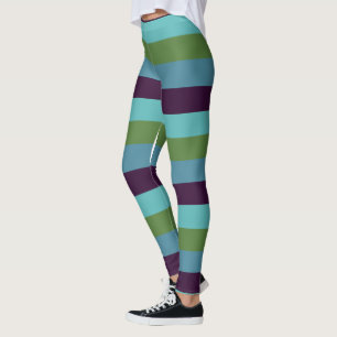 Coastal harmony stripes leggings