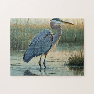 Coastal Heron Jigsaw Puzzle