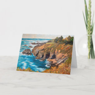 Coastal Highway at Garrapata Greeting Card