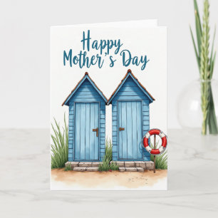 Coastal Home Mothers Day Card