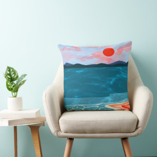 Coastal Hues Cushion